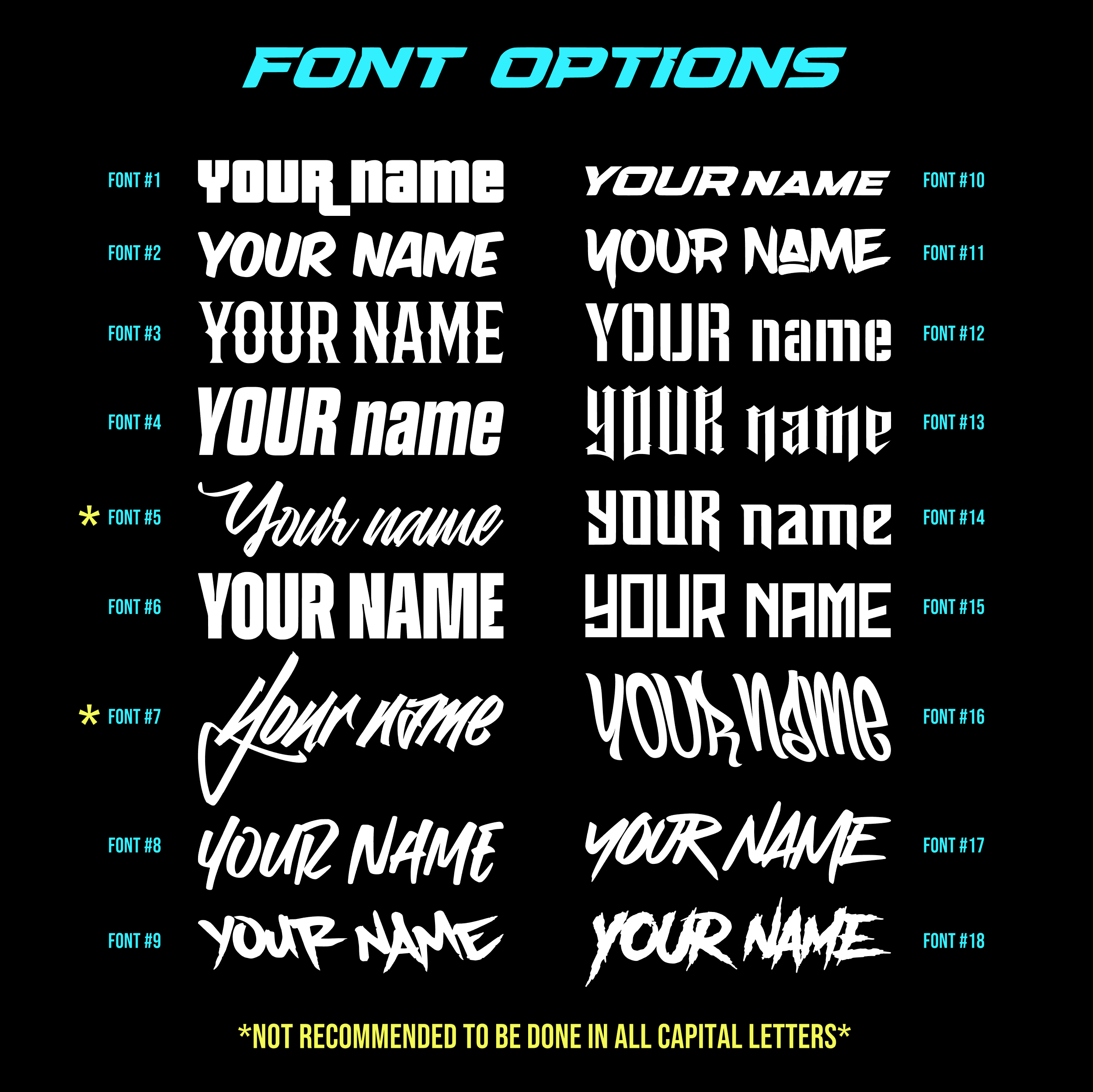 Custom Name Helmet Sticker [Die-Cut Vinyl Decal]