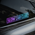 Slow Car Club Sticker [Die-Cut Vinyl Decal]