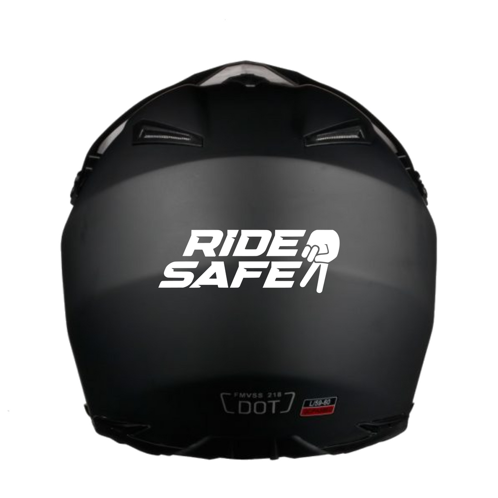 Ride Safe Sticker [Die-Cut Vinyl Decal]
