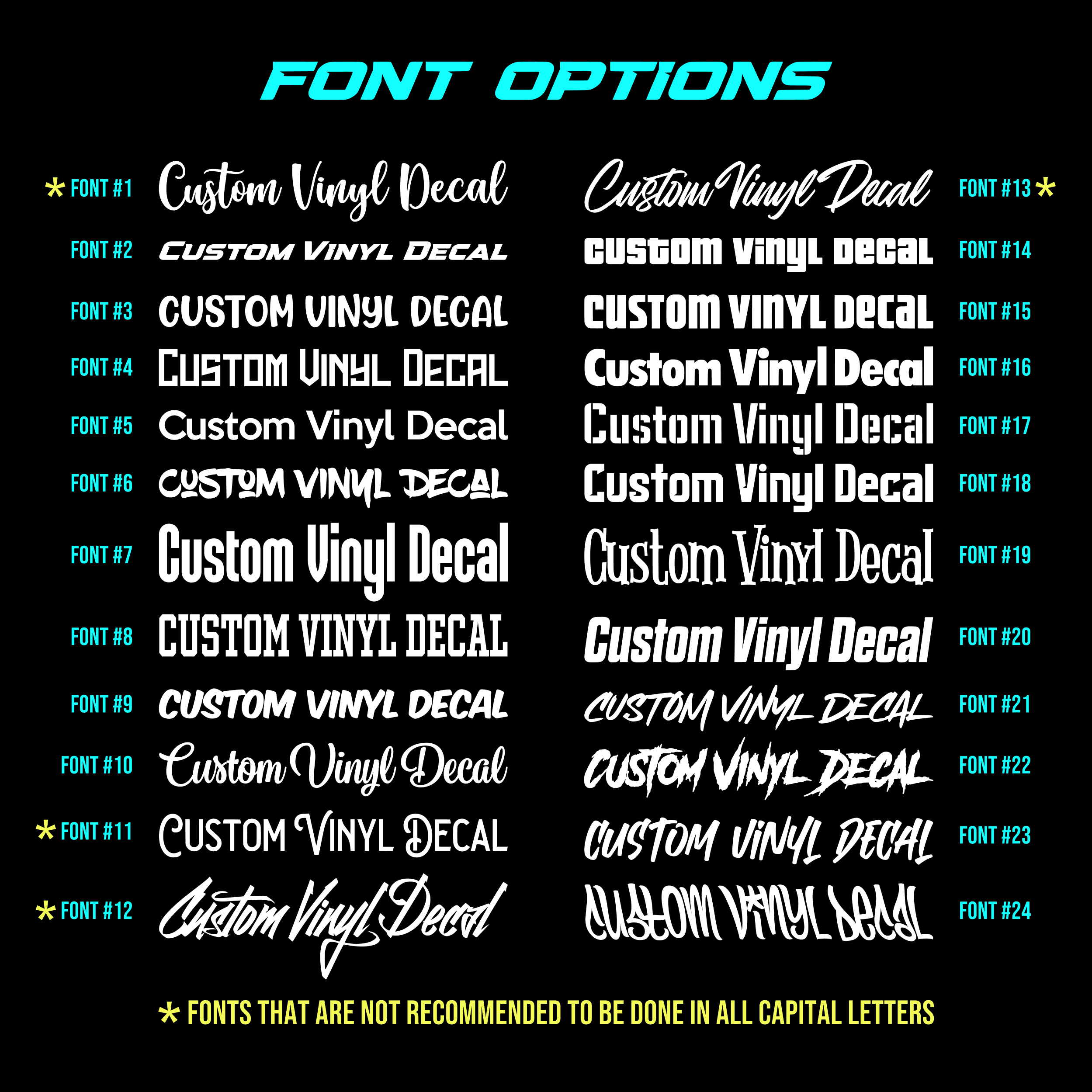 Custom Vinyl Sticker [Die-Cut Vinyl Decal]