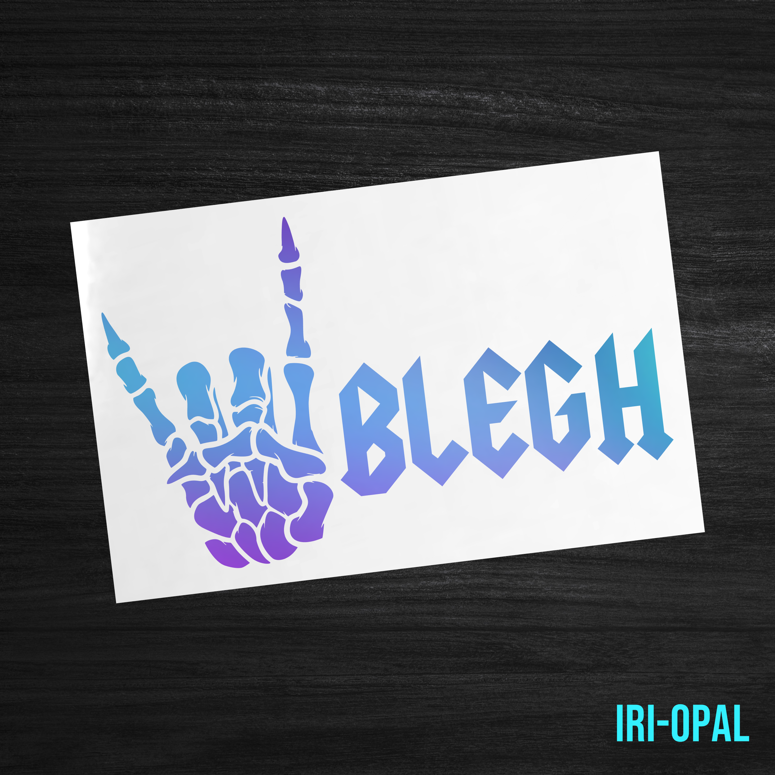 Custom Rock On Car Window Sticker [Die-Cut Vinyl Decal]