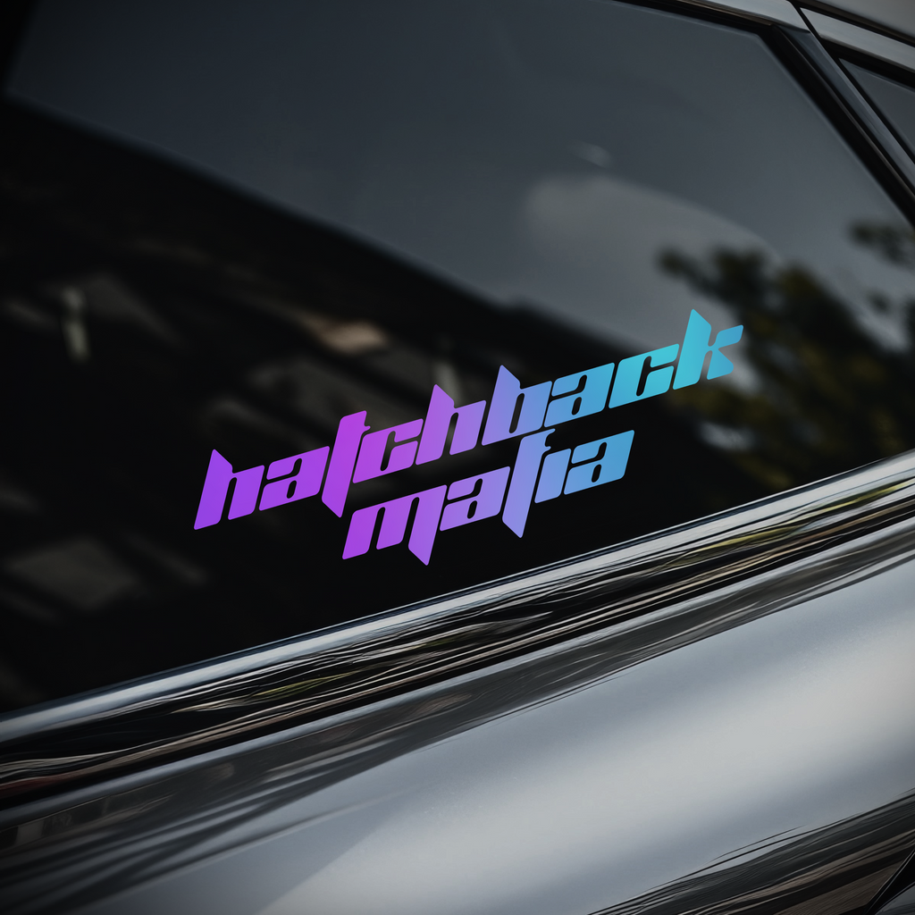 Hatchback Mafia Sticker [Die-Cut Vinyl Decal]