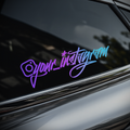 Custom Instagram Sticker [Die-Cut Vinyl Decal]