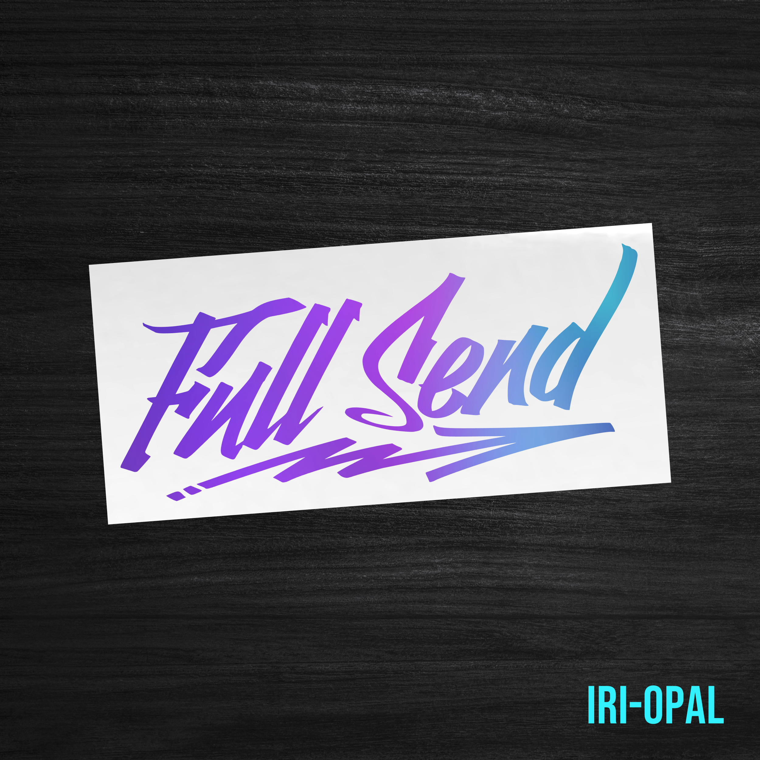 Full Send Sticker [Die-Cut Vinyl Decal]