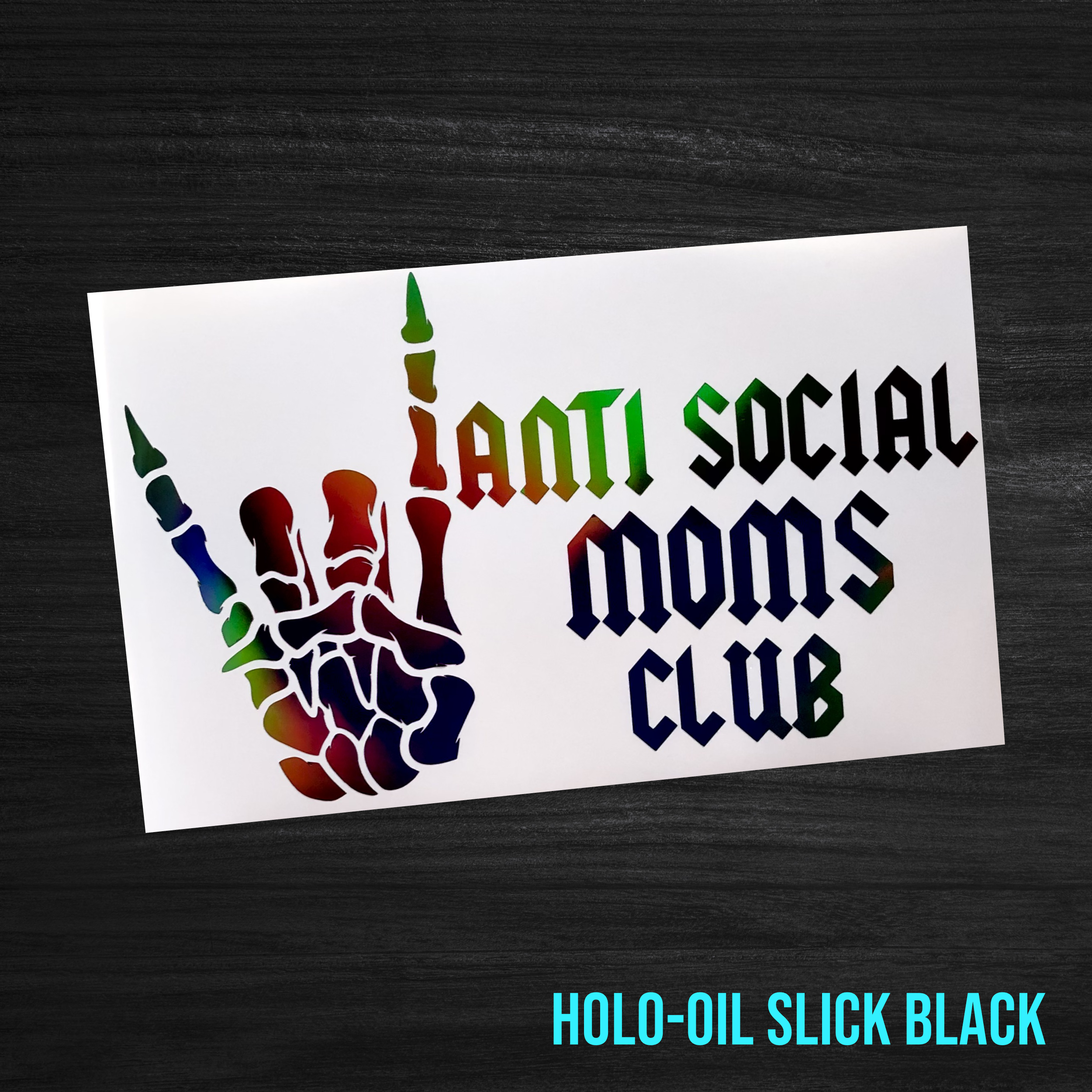 Custom Rock On Car Window Sticker [Die-Cut Vinyl Decal]