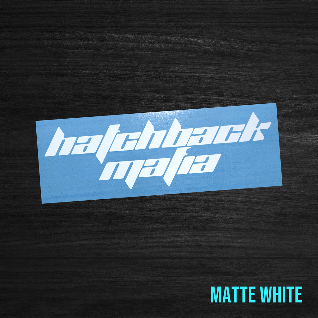 Hatchback Mafia Sticker [Die-Cut Vinyl Decal]