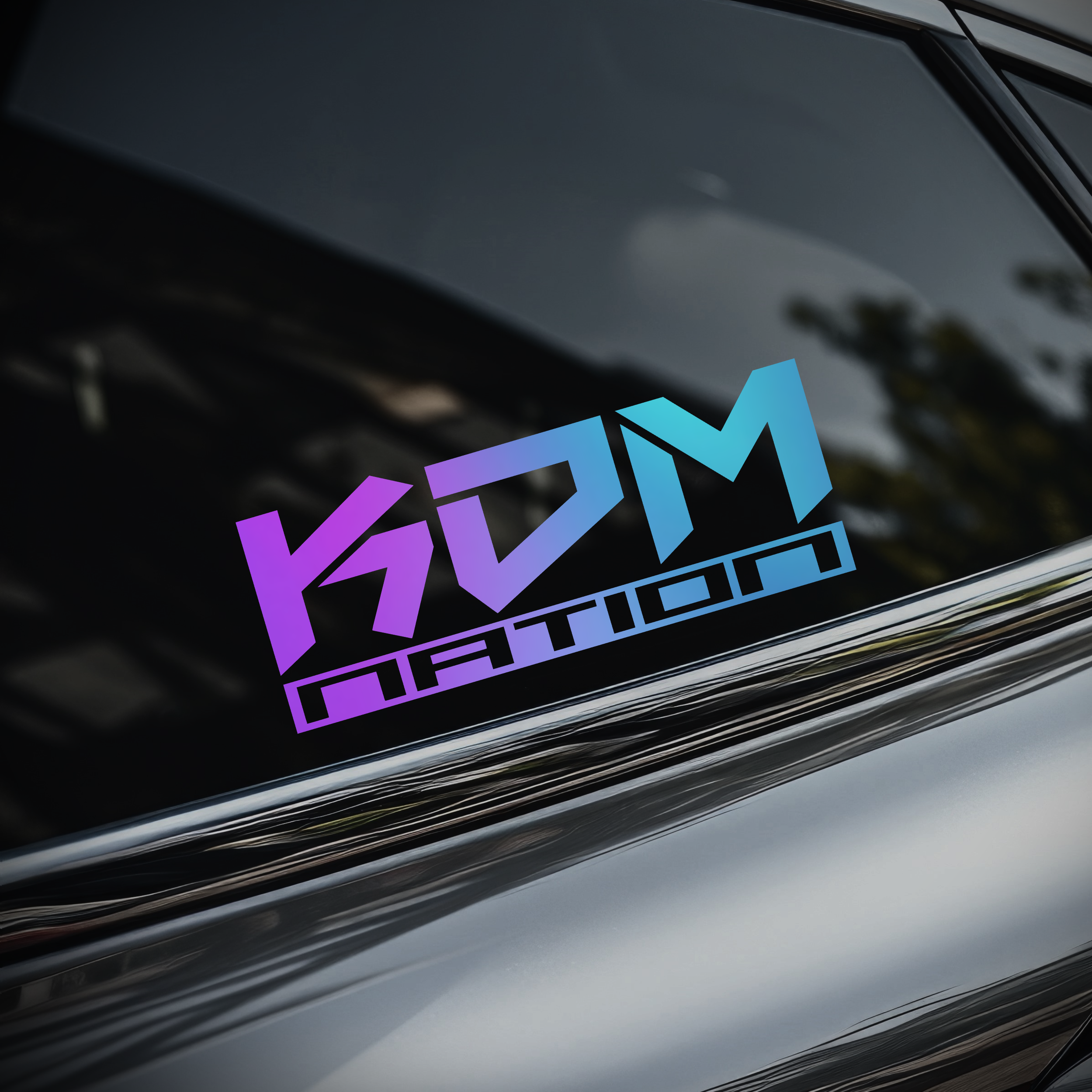 KDM NATION Sticker [Die-Cut Vinyl Decal]