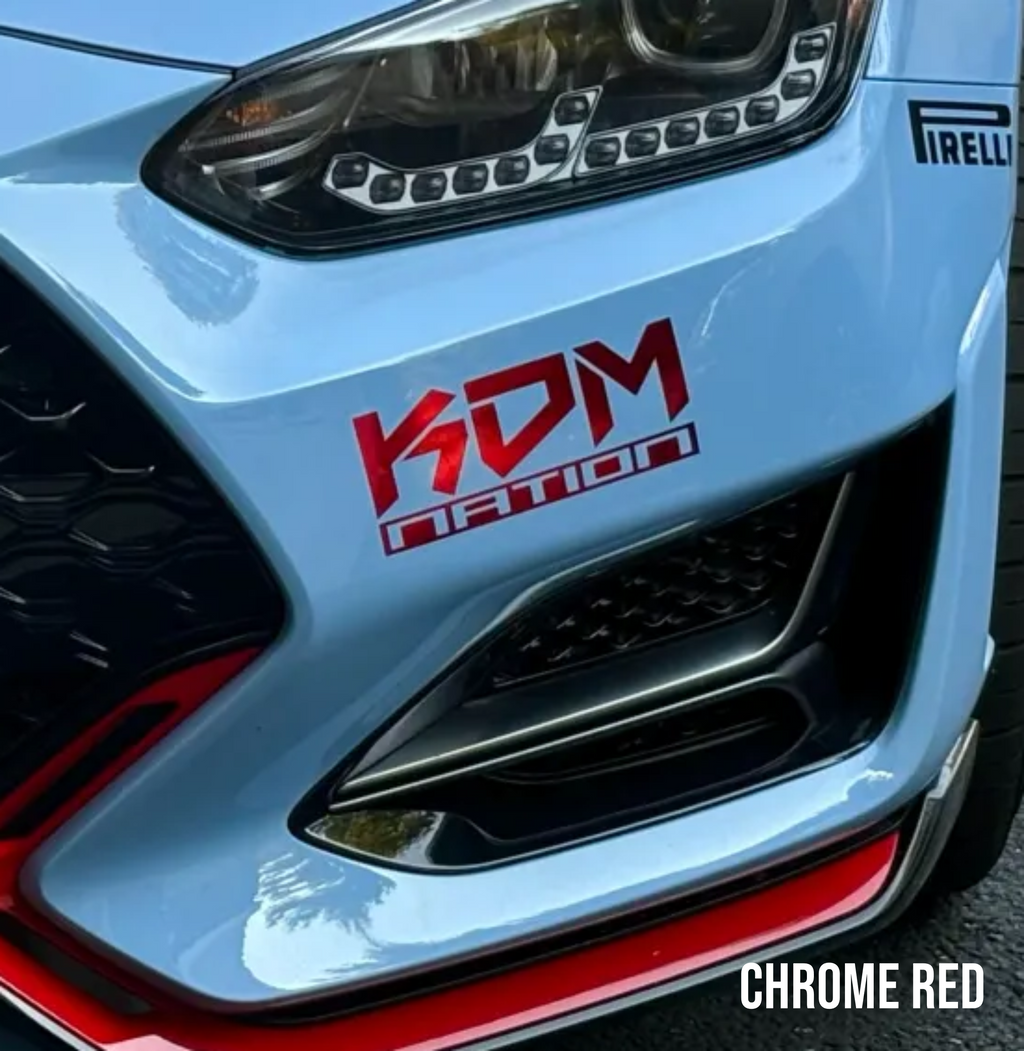 KDM NATION Sticker [Die-Cut Vinyl Decal]