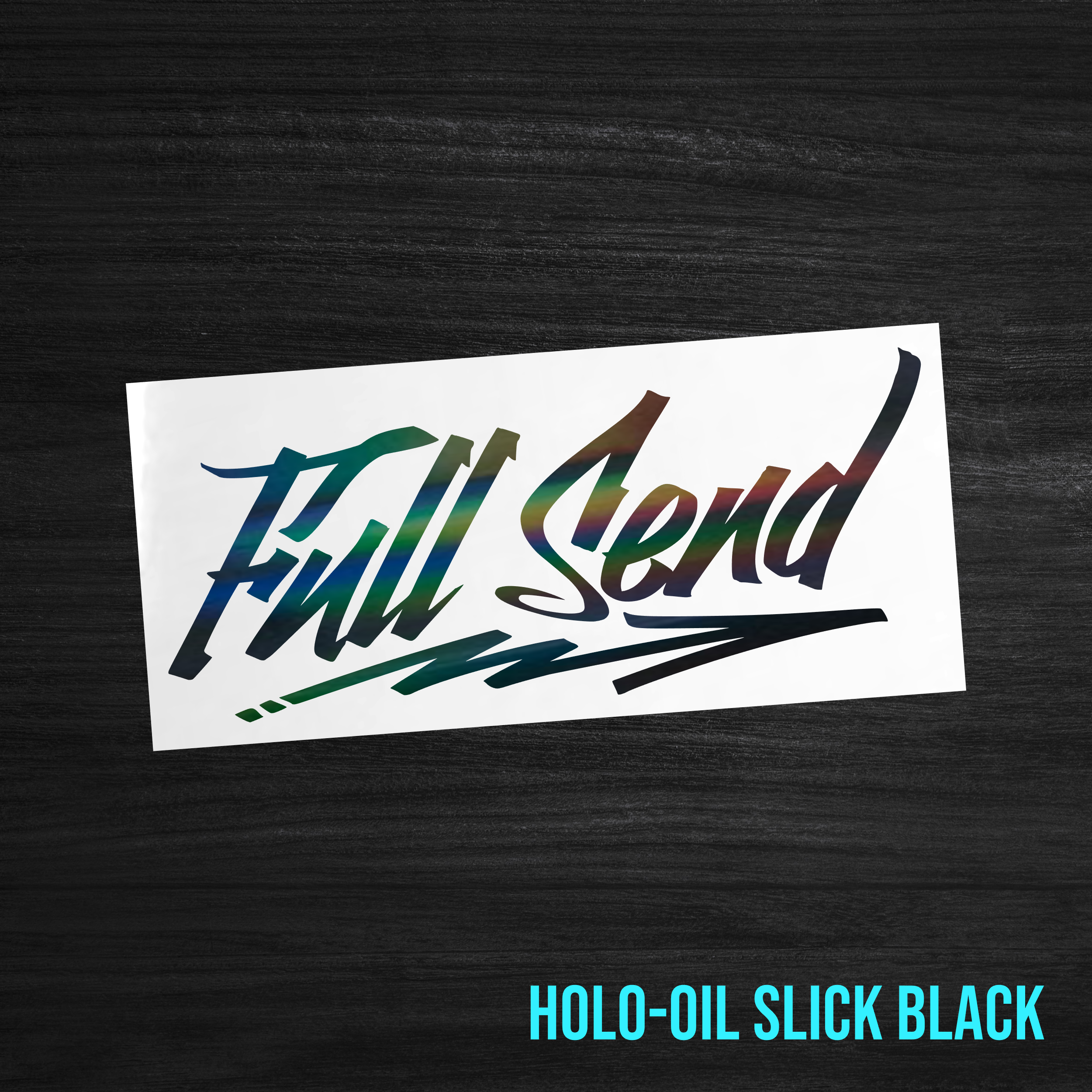 Full Send Sticker [Die-Cut Vinyl Decal]
