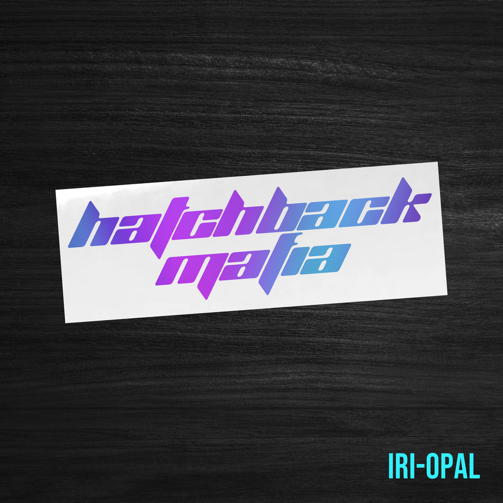Hatchback Mafia Sticker [Die-Cut Vinyl Decal]