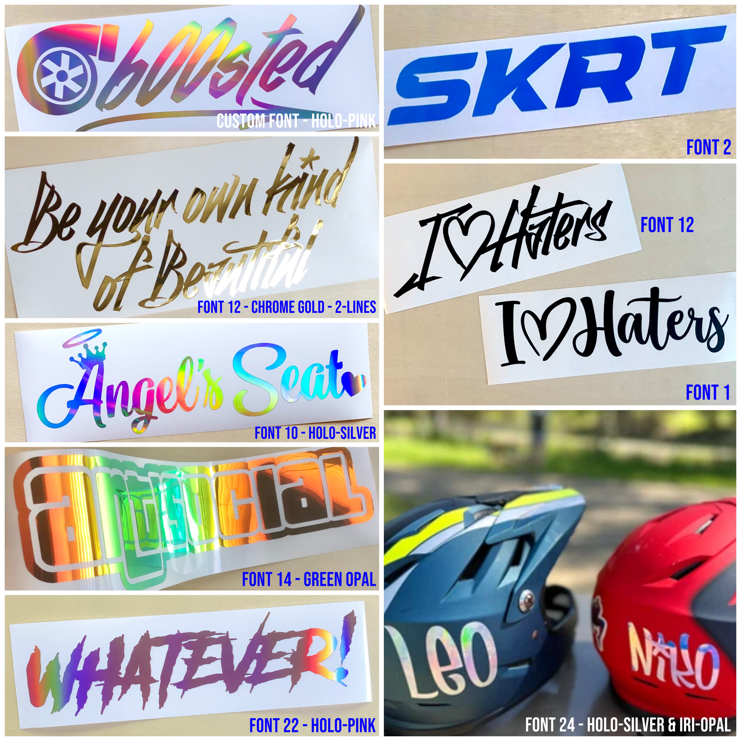 Custom Vinyl Sticker [Die-Cut Vinyl Decal]