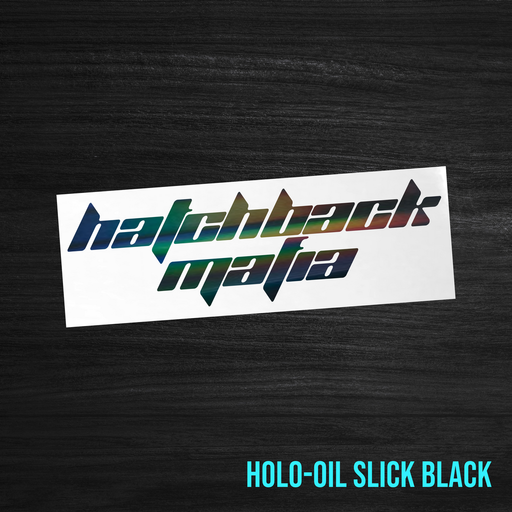 Hatchback Mafia Sticker [Die-Cut Vinyl Decal]