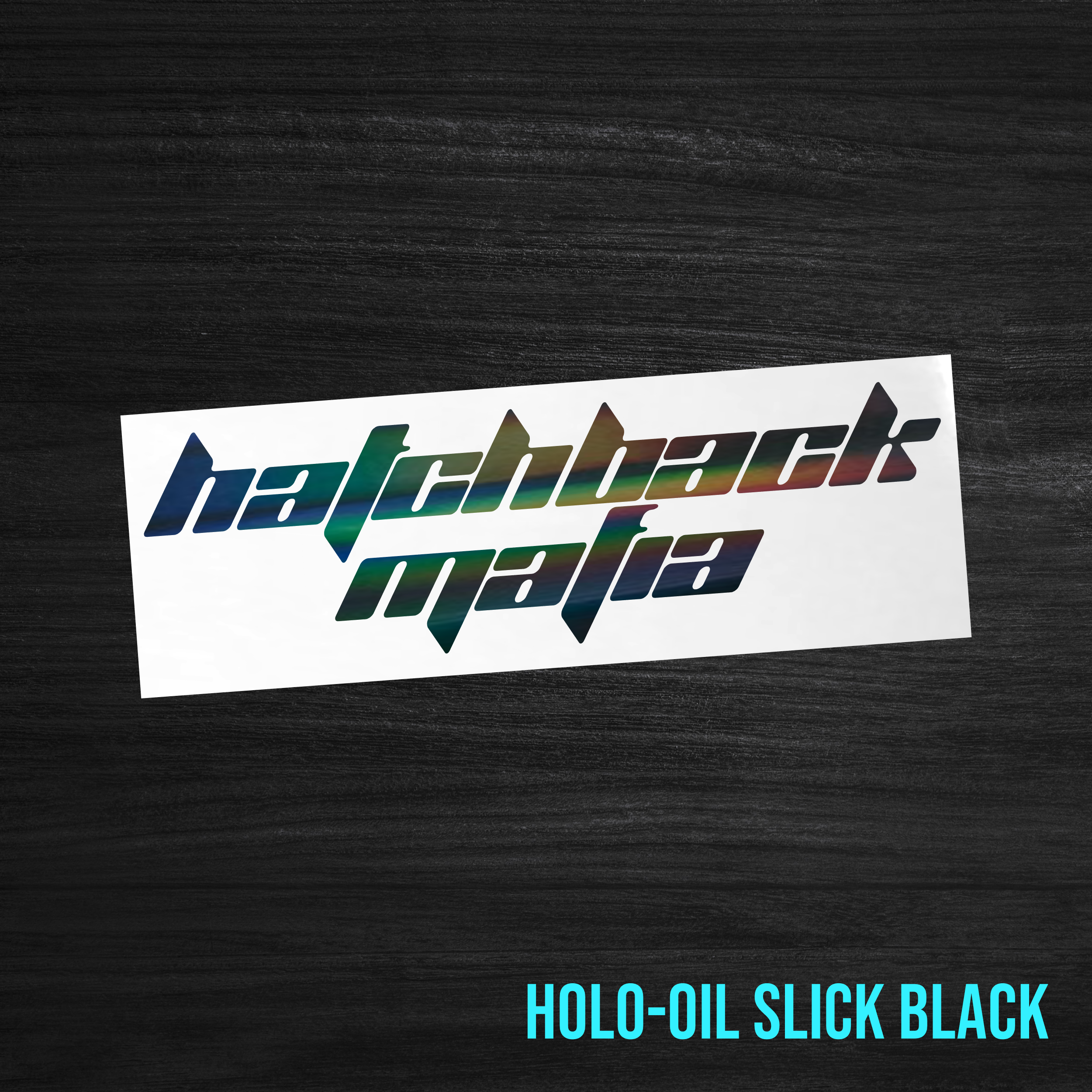 Hatchback Mafia Sticker [Die-Cut Vinyl Decal]