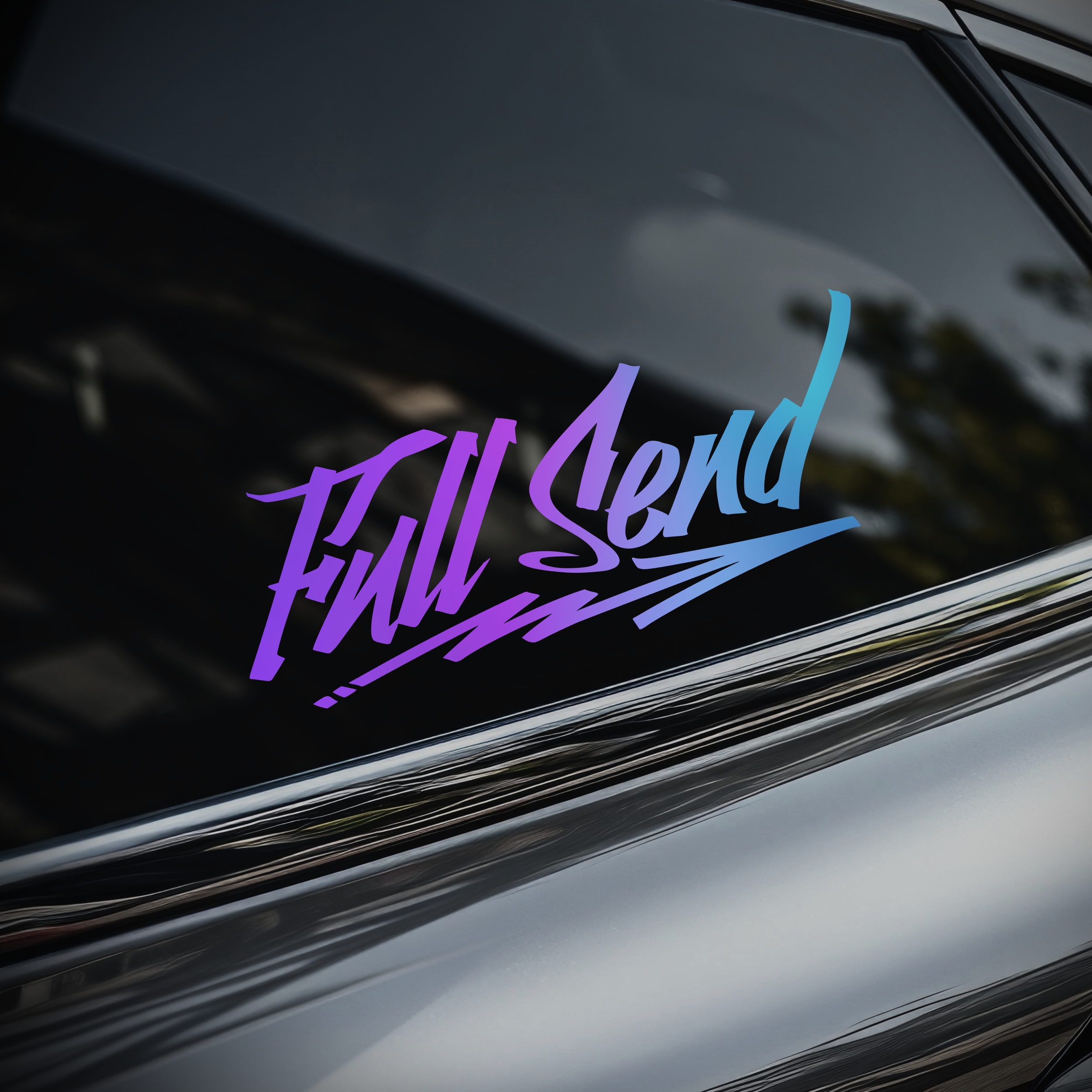 Full Send Sticker [Die-Cut Vinyl Decal]
