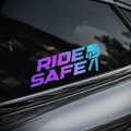 Ride Safe Sticker [Die-Cut Vinyl Decal]