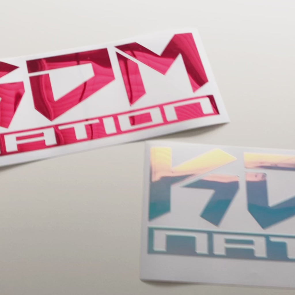 KDM NATION Sticker [Die-Cut Vinyl Decal]
